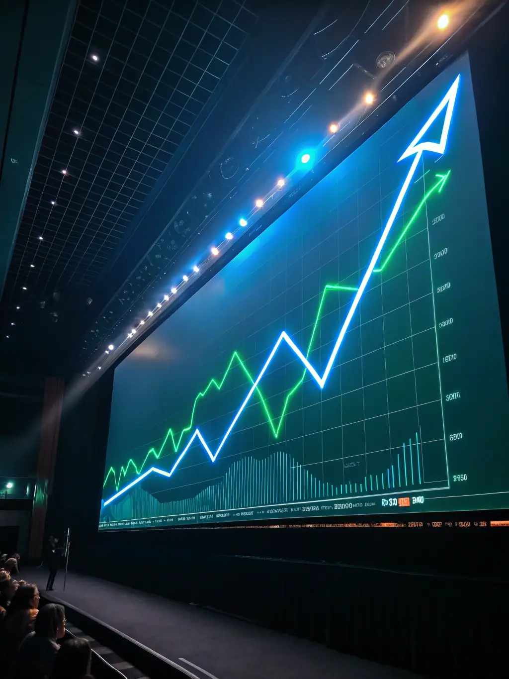 A graph showing a significant increase in conversion rates attributed to mobile app usage, demonstrating the effectiveness of mobile apps in driving sales.